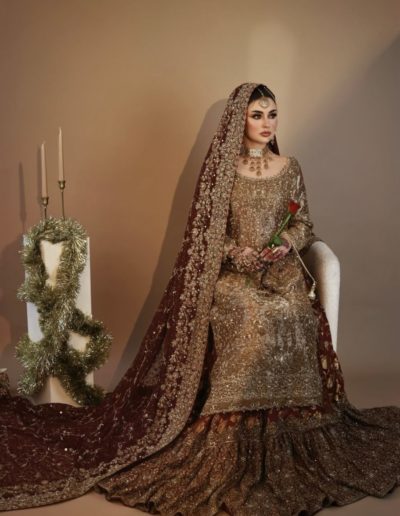 liza pakistani bridal wear 5