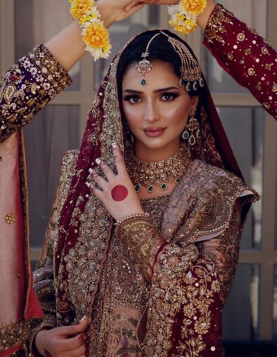mahira pakistani bridal wear 1