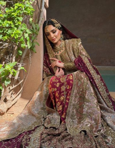 mahira pakistani bridal wear 5