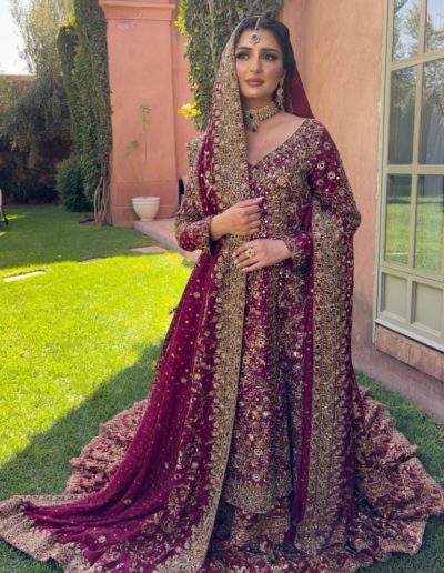 nusrat pakistani bridal wear 4